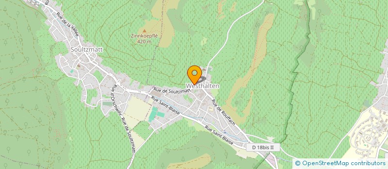 localisation de l'entreprise MADAME VERONIQUE JOASSIN à WESTHALTEN