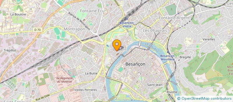 localisation de l'entreprise MADAME VERONIQUE JOLIBOIS  BESANCON
