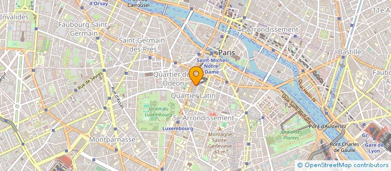 localisation de l'entreprise MADAME VERONIQUE JOURDAIN à PARIS