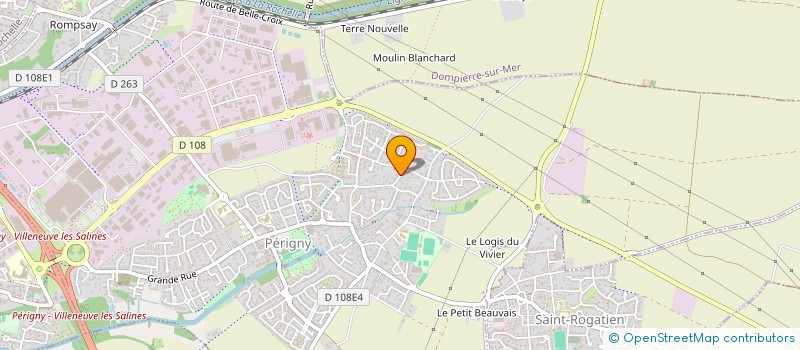 localisation de l'entreprise MADAME VERONIQUE JOURDAIN à PERIGNY