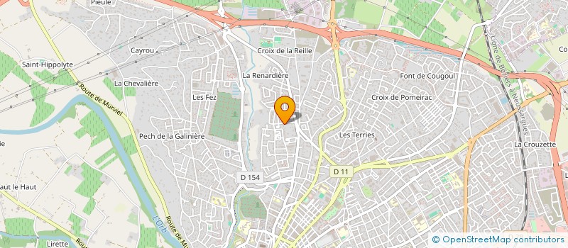 localisation de l'entreprise MADAME VERONIQUE JOVANI à BEZIERS