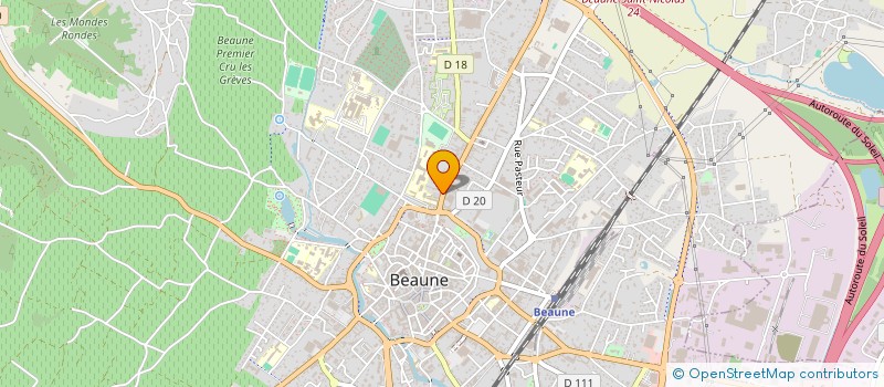 localisation de l'entreprise MADAME VERONIQUE JUNET à BEAUNE