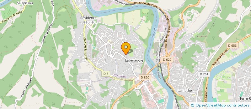 localisation de l'entreprise MADAME VERONIQUE KEMPF  PRADINES