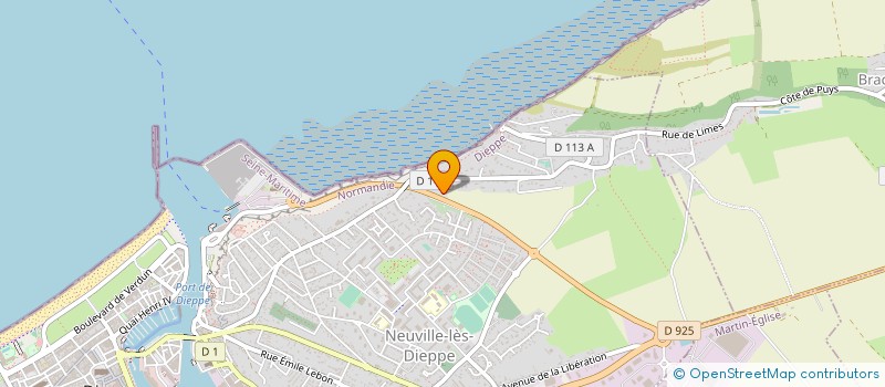 localisation de l'entreprise MADAME VERONIQUE KEUSCH à DIEPPE