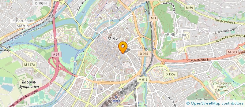 localisation de l'entreprise MADAME VERONIQUE KNOFFEL à METZ