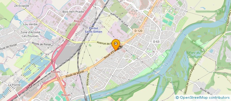 localisation de l'entreprise MADAME VERONIQUE KORMANN  PORTET-SUR-GARONNE