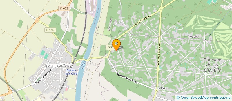 localisation de l'entreprise MADAME VERONIQUE KREMP-BOUILLIEZ  LAMORLAYE