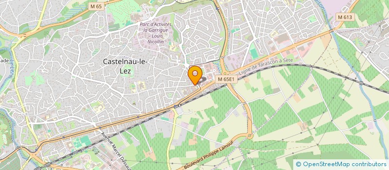 localisation de l'entreprise MADAME VERONIQUE LABAT à CASTELNAU-LE-LEZ