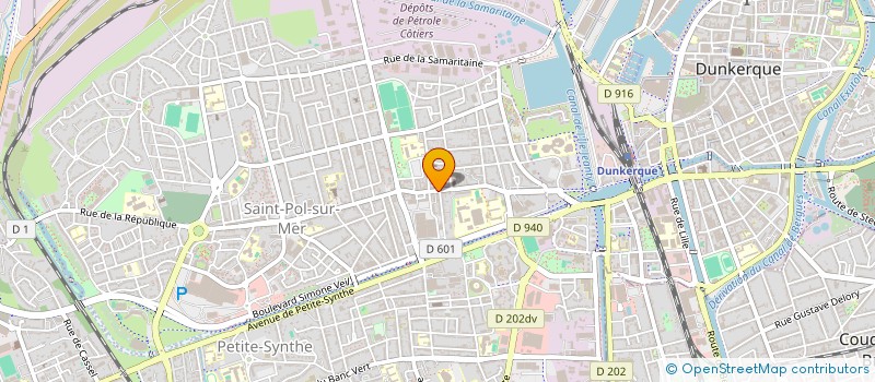 localisation de l'entreprise MADAME VERONIQUE LACONTE à DUNKERQUE