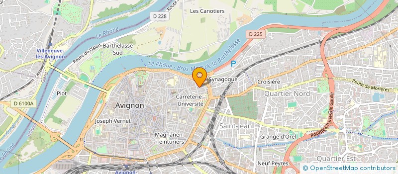 localisation de l'entreprise MADAME VERONIQUE LAGARDE à AVIGNON