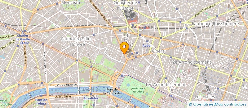 localisation de l'entreprise MADAME VERONIQUE LAGARDE  PARIS