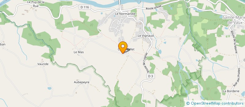 localisation de l'entreprise MADAME VERONIQUE LAGE à SAINT-VICTURNIEN
