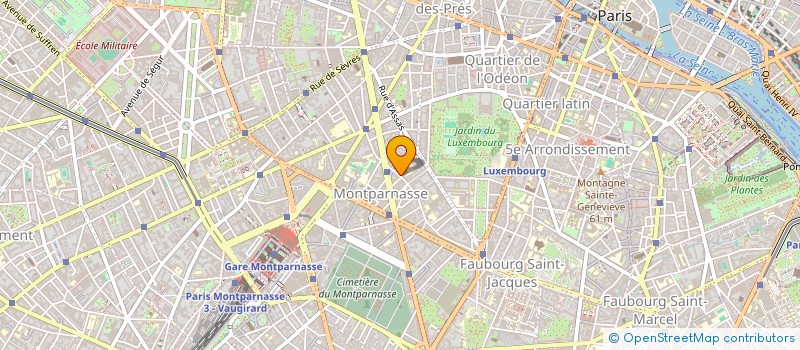 localisation de l'entreprise MADAME VERONIQUE LAKAH  PARIS