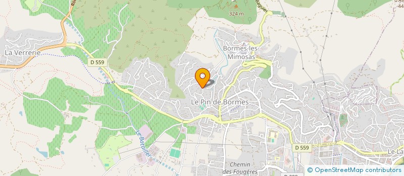 localisation de l'entreprise MADAME VERONIQUE LAMBARD  BORMES-LES-MIMOSAS