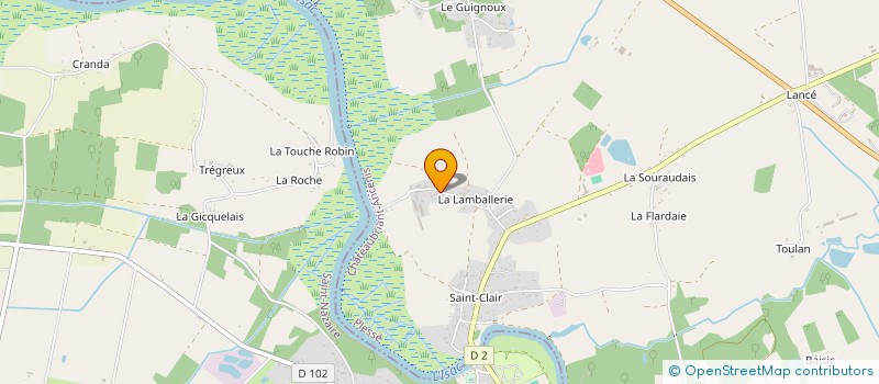 localisation de l'entreprise MADAME VERONIQUE LAMBERT à PLESSE