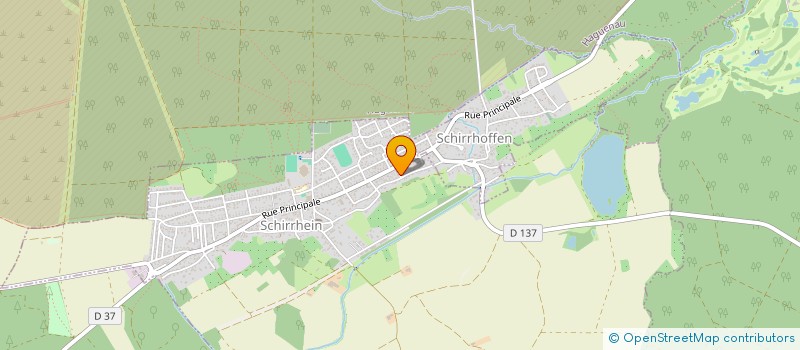 localisation de l'entreprise MADAME VERONIQUE LAMEGER à SCHIRRHEIN