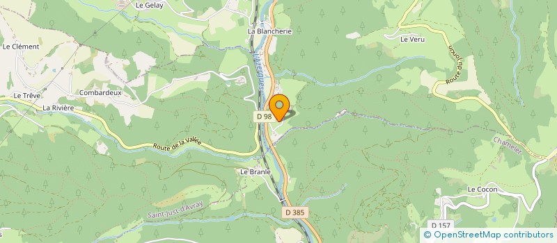 localisation de l'entreprise MADAME VERONIQUE LANDOIN  CHAMBOST ALLIERES