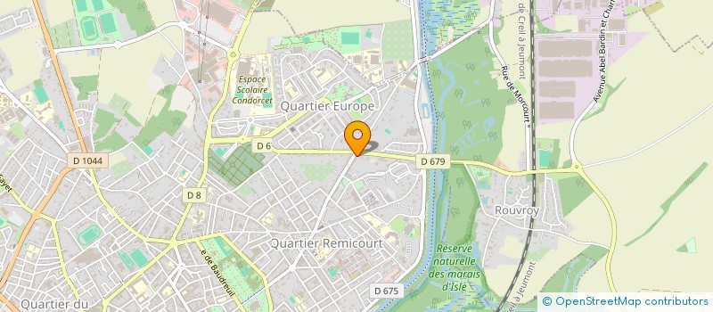 localisation de l'entreprise MADAME VERONIQUE LANGELIN à SAINT-QUENTIN