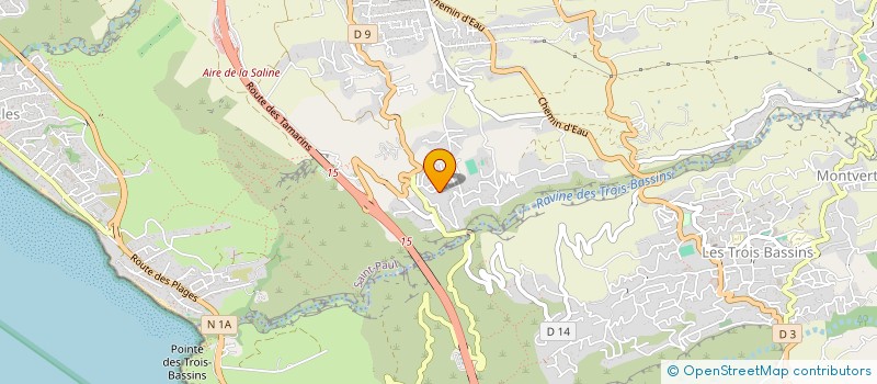 localisation de l'entreprise MADAME VERONIQUE LANGLET  SAINT-PAUL