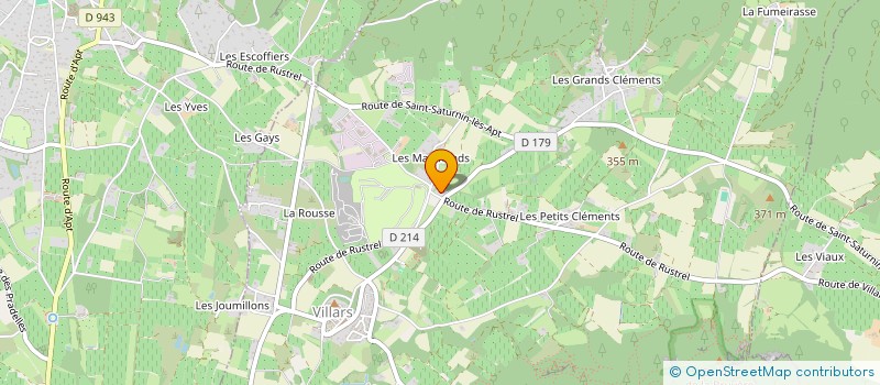 localisation de l'entreprise MADAME VERONIQUE LAPEYRIGNE à VILLARS