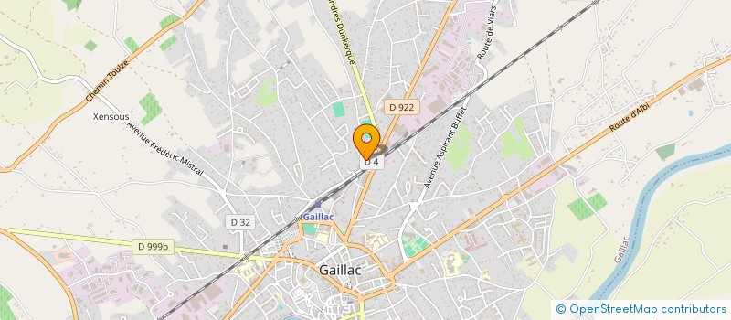 localisation de l'entreprise MADAME VERONIQUE LARCHE à GAILLAC