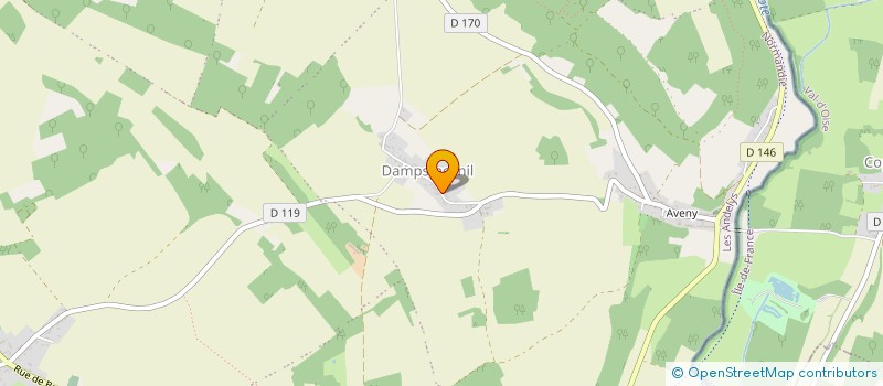 localisation de l'entreprise MADAME VERONIQUE LARUEL  VEXIN-SUR-EPTE