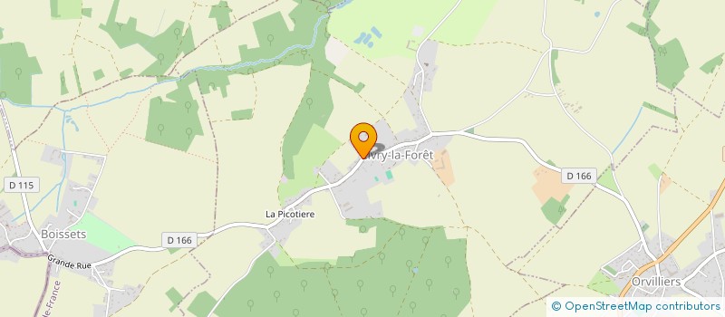 localisation de l'entreprise MADAME VERONIQUE LASALLE à CIVRY-LA-FORET