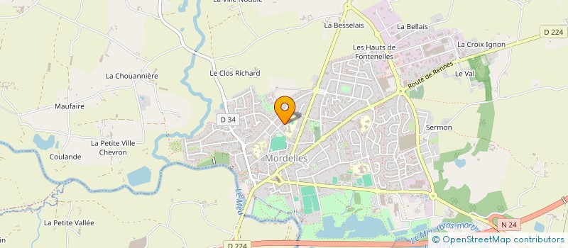 localisation de l'entreprise MADAME VERONIQUE LAURANS à CINTRE