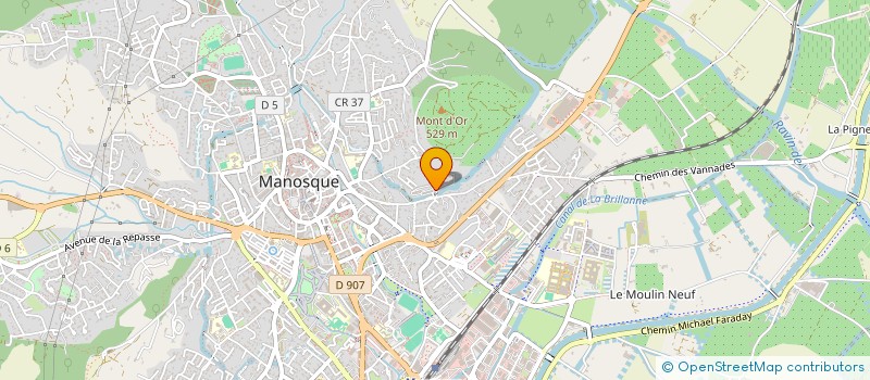 localisation de l'entreprise MADAME VERONIQUE LAURENT à MANOSQUE