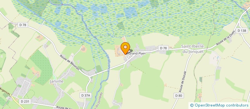 localisation de l'entreprise MADAME VERONIQUE LAUVOISARD  SAINT-PIERRE-DU-JONQUET