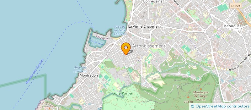localisation de l'entreprise MADAME VERONIQUE LAVEISSIERE à MARSEILLE