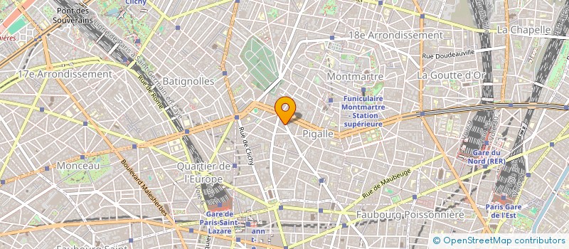 localisation de l'entreprise MADAME VERONIQUE LE BESNERAIS  PARIS