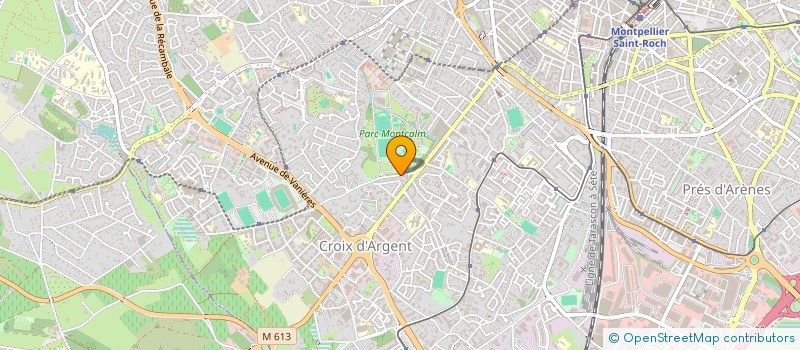 localisation de l'entreprise MADAME VERONIQUE LE BIDEAU à MONTPELLIER