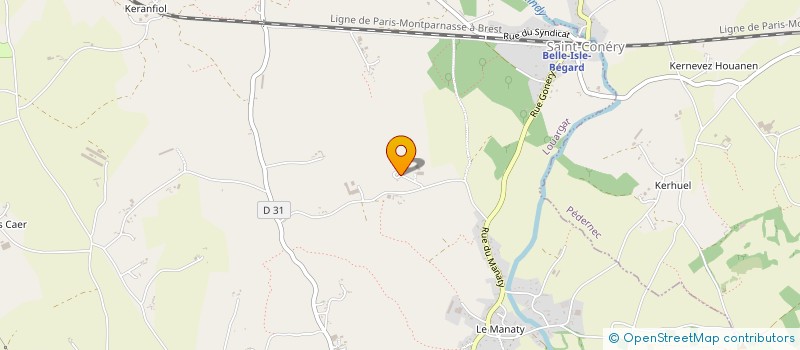 localisation de l'entreprise MADAME VERONIQUE LE BONGOAT à LOUARGAT