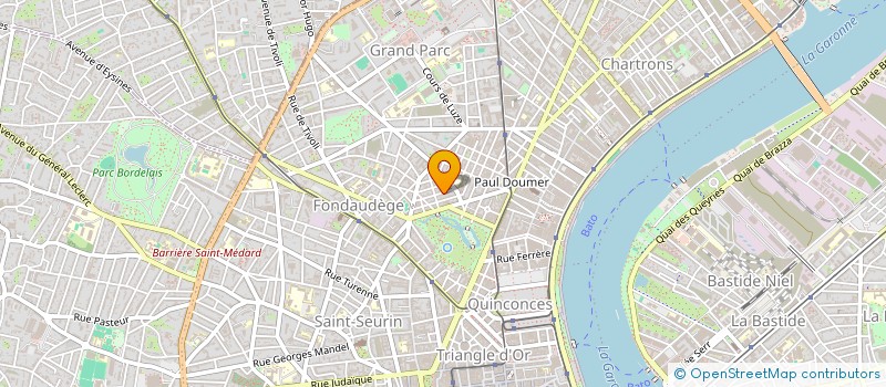 localisation de l'entreprise MADAME VERONIQUE LE CLERC à BORDEAUX
