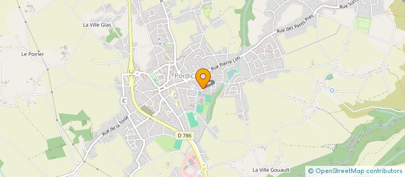 localisation de l'entreprise MADAME VERONIQUE LE CLEZIO  TAUPONT