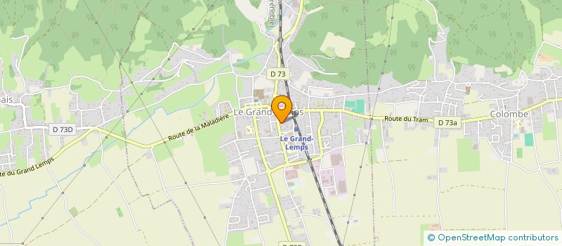 localisation de l'entreprise MADAME VERONIQUE LE GALL  LE GRAND-LEMPS