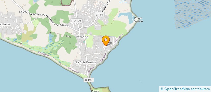 localisation de l'entreprise MADAME VERONIQUE LE NABOUR à VANNES