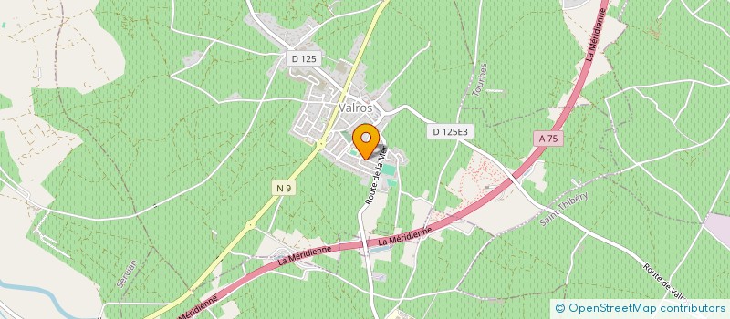 localisation de l'entreprise MADAME VERONIQUE LE SAUX à VALROS