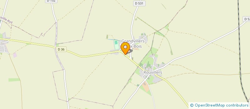 localisation de l'entreprise MADAME VERONIQUE LEBEE  VERVINS