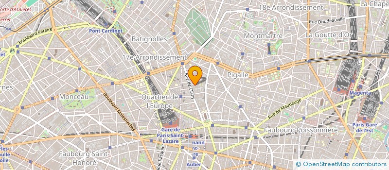 localisation de l'entreprise MADAME VERONIQUE LECERF  PARIS