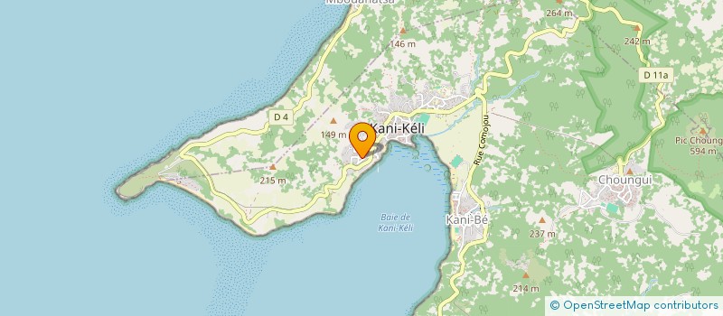 localisation de l'entreprise MADAME VERONIQUE LECHARTIER à KANI-KELI