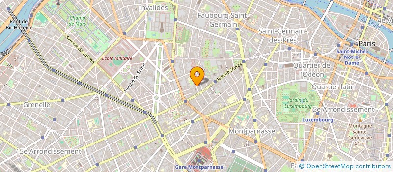 localisation de l'entreprise MADAME VERONIQUE LECOMTE  PARIS