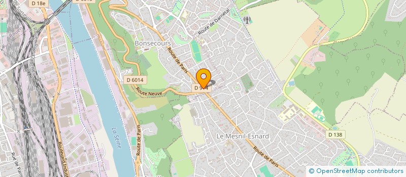 localisation de l'entreprise MADAME VERONIQUE LEFEBVRE  BONSECOURS