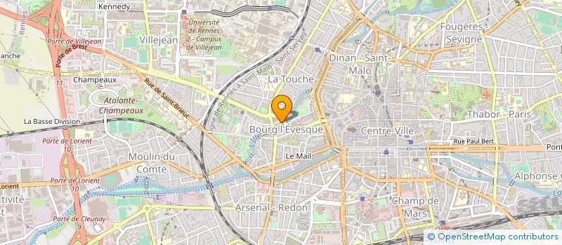 localisation de l'entreprise MADAME VERONIQUE LEFEBVRE  RENNES