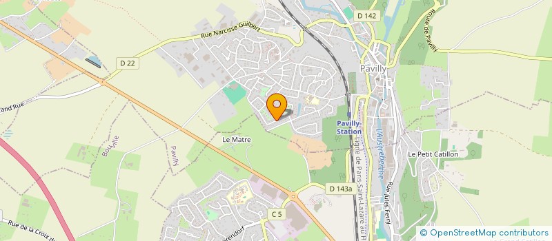 localisation de l'entreprise MADAME VERONIQUE LEGRAS  SAINTE-AUSTREBERTHE