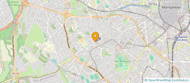 localisation de l'entreprise MADAME VERONIQUE LEJEUNE à MONTPELLIER