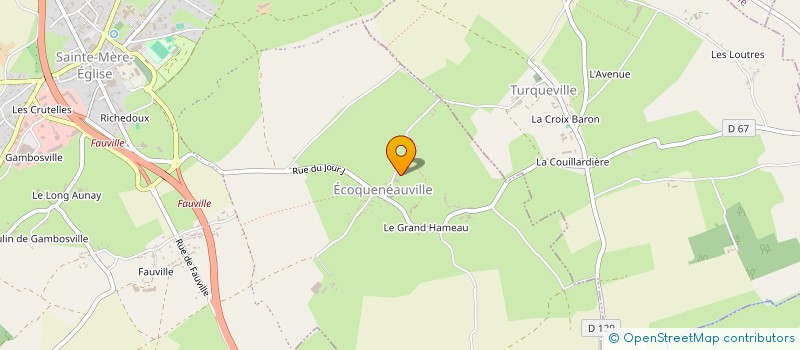localisation de l'entreprise MADAME VERONIQUE LEMARINIER à CARENTAN-LES-MARAIS