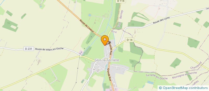 localisation de l'entreprise MADAME VERONIQUE LEMOT à LA FERTE-EN-OUCHE