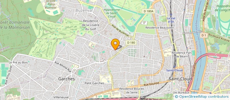 localisation de l'entreprise MADAME VERONIQUE LENAIN à GARCHES